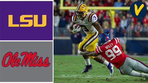 Ole Miss and LSU played in Week 8 of the 2021 College Football Season. . Lsu ole miss highlights
